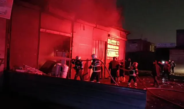 Şanlıurfa'da yangın