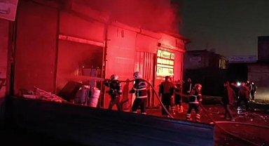 Şanlıurfa'da yangın