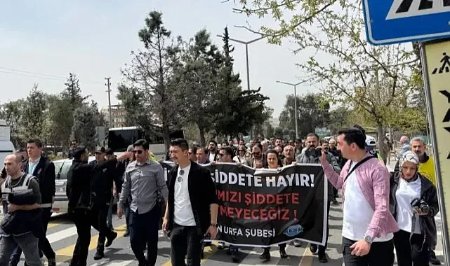 Şanlıurfa'daki eylemde gerginlik çıktı