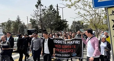 Şanlıurfa'daki eylemde gerginlik çıktı