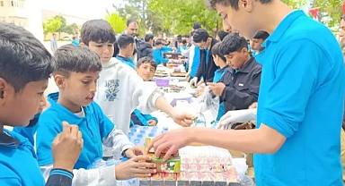 Şanlıurfa'daki öğrencilerden 'Gazze' duyarlılığı