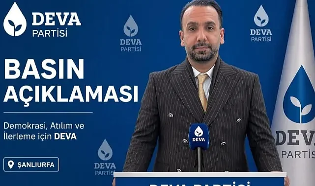Şanlıurfa DEVA Partisi’nden ‘iptal’ tepkisi