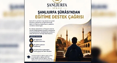 Şanlıurfa Şûrâsı’ndan eğitime destek ve burs çağrısı