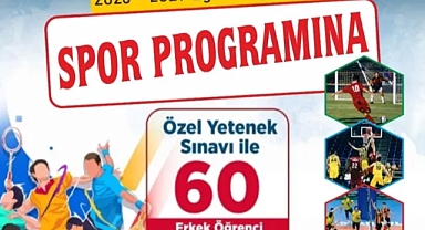 Şanlıurfalı gençlere müjde: 60 sporcu alınacak
