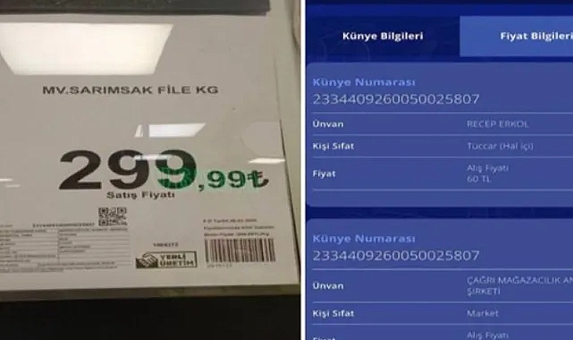 Sarımsaktaki fiyat farkı vatandaşın tepkisine neden oldu