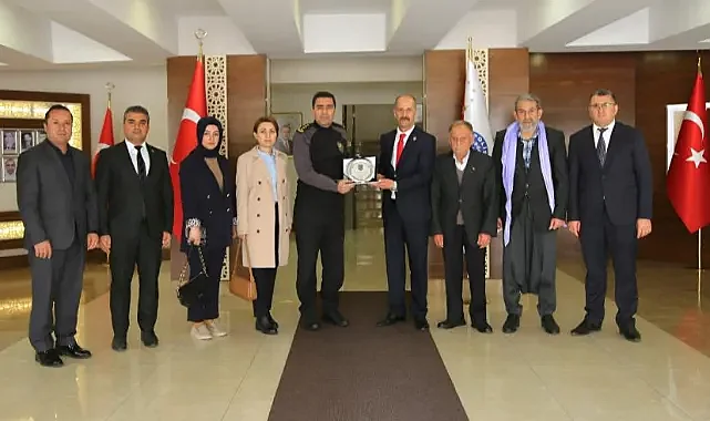 Şehit Gazi Derneği'nden Müdür Aksoy'a ziyaret