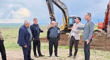 Suruç’ta Sanayi Sitesi İçin İlk Kazı Başladı