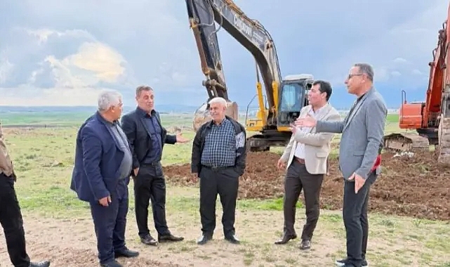 Suruç’ta Sanayi Sitesi İçin İlk Kazı Başladı