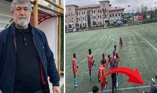 Teknik direktörün ölüm anı kameralara yansıdı