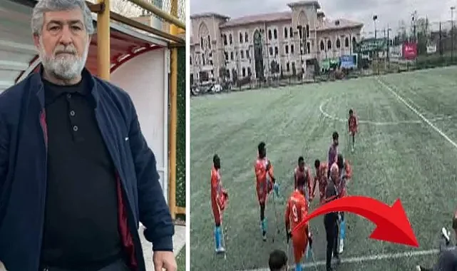 Teknik direktörün ölüm anı kameralara yansıdı