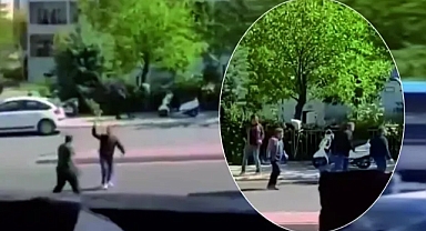 Maşuk'ta semt pazarında silahlı yer kavgası