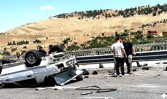 Şanlıurfa Kuzeybatı yolunda feci kaza