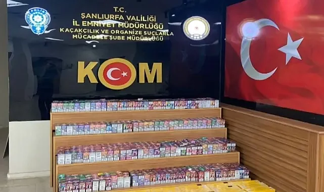 1,5 milyon liralık kaçak ürün ele geçirildi: 1 tutuklama (VİDEO)