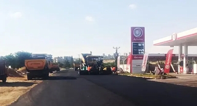 Açıksu Caddesi’nde sıcak asfalt çalışmaları devam ediyor
