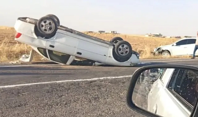Akçakale-Ceylanpınar karayolunda trafik kazası