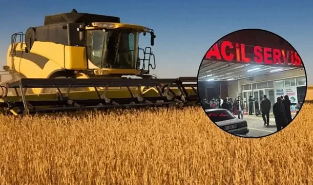 Akçakale’de biçerdöver operatörünün feci ölümü