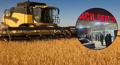Akçakale’de biçerdöver operatörünün feci ölümü