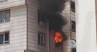 Bahçelievler'de apartman yangını korkuttu