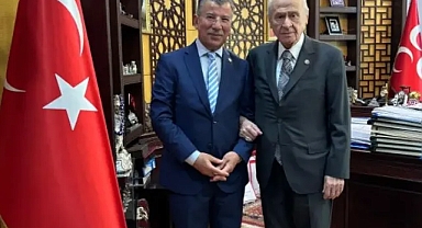 Cevheri, Devlet Bahçeli ile bir araya geldi