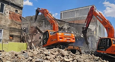 Eyyübiye'de SSK Caddesi'nde genişletme çalışmaları