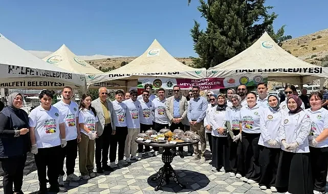 Halfeti’de 'Meyve Yemekleri' festivali düzenlendi