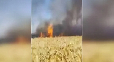 Hasada az bir süre kalmıştı: Alevler, emekleri zayi etti