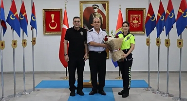 İl Emniyet Müdürü Aksoy’dan Jandarmaya anlamlı ziyaret
