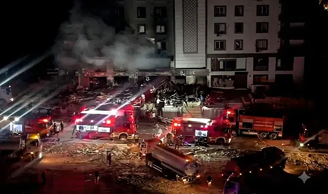Maşuk'ta yangın. Soğutma çalışmaları saatlerce sürdü