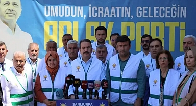 Şanlıurfa AK Parti: Çevreyi korumak vatanı korumaktır
