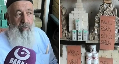 Şanlıurfa'da doğal sabuna ilgi artıyor