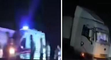 Şanlıurfa'da iki TIR çarpıştı: Yaralılar var