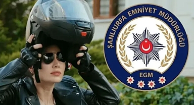 Şanlıurfa Emniyeti, 'Kask'a dikkat çekti
