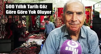 Şanlıurfa 'Halıcılar Çarşısı' alarm veriyor (VİDEO)