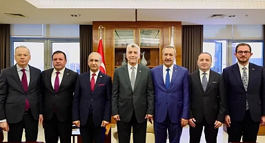 Şanlıurfa heyeti, Ticaret Bakanı Bolat’ın kapısını çaldı