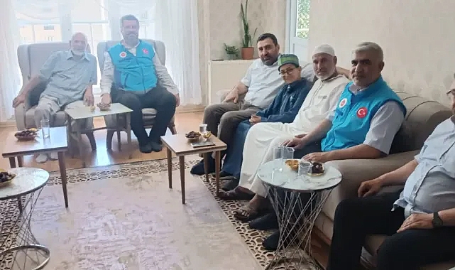 Şanlıurfa İl Müftülüğü’nden hacılara anlamlı ziyaret