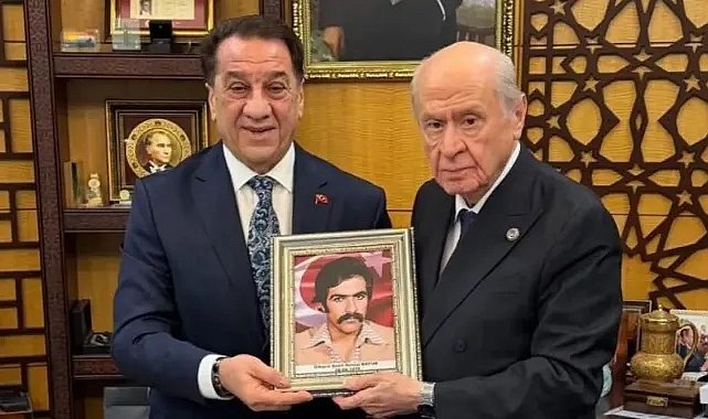 Şanlıurfalı isimden Bahçeli'ye anlamlı ziyaret