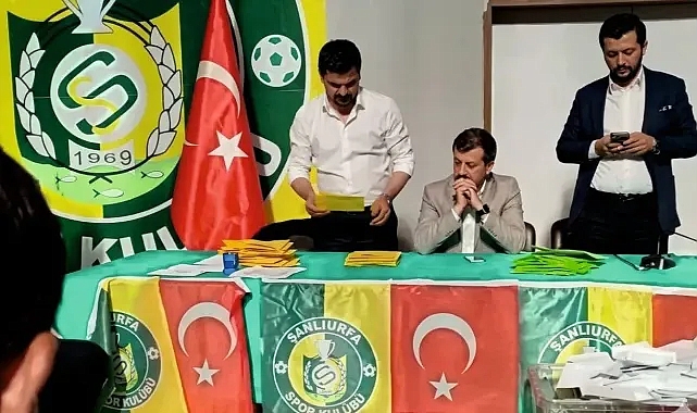 Şanlıurfaspor'da oy sayımı sona erdi. İşte sonuç