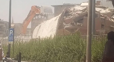 SSK Caddesi’nde yol genişletme çalışmaları sürüyor