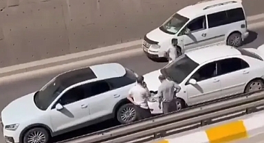 Uçaksavar Kavşağı'nda zincirleme trafik kazası