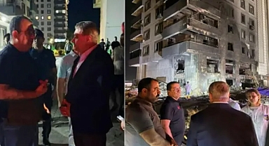 Vali Şıldak, yangın bölgesinde incelemelerde bulundu