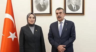 Yazmacı, Milli Eğitim Bakanı Tekin’i ziyaret etti