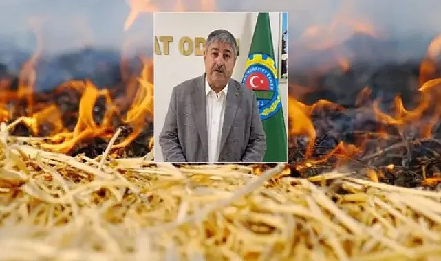 Ziraat Odası Başkanı Eyyüpoğlu'ndan Çiftçilere Anız Uyarısı (VİDEO)