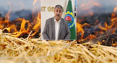 Ziraat Odası Başkanı Eyyüpoğlu'ndan Çiftçilere Anız Uyarısı (VİDEO)