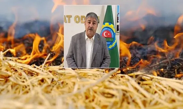 Ziraat Odası Başkanı Eyyüpoğlu'ndan Çiftçilere Anız Uyarısı (VİDEO)
