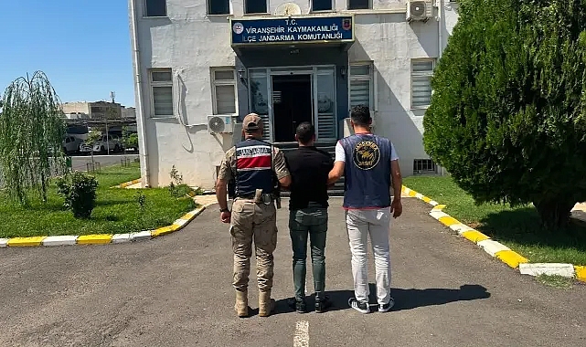 6 yıl hapis cezası vardı: Viranşehir'de yakalandı
