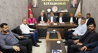 AK Parti İl Başkanı Günbegi'den Akçakale temasları