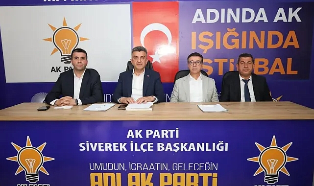 AK Parti Şanlıurfa'dan Siverek temasları