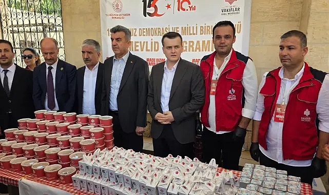 Dergah’ta şehitler için mevlit okutuldu