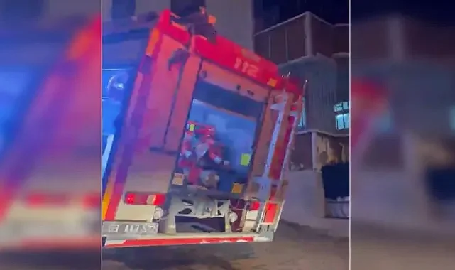 Eyyübiye'de yangın