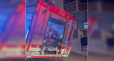 Eyyübiye'de yangın